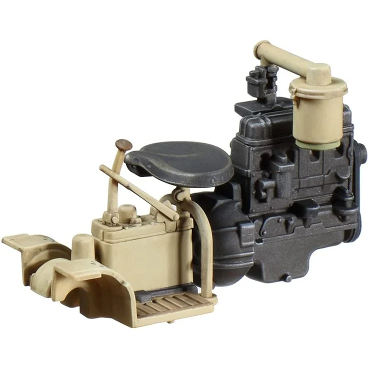 TAMIYA 35377-000 35377 1:35 Dt. Sd. Kfz. 2 Kettenkrad (Mit. Prod. ) -Originalgetreue Nachbildung, Modellbau, Plastik Bausatz, Basteln, Hobby, Modellbausatz, Zusammenbauen, unlackiert – Bild 5