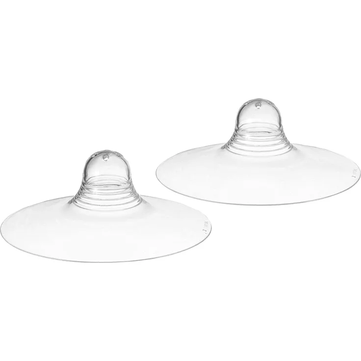 Tommee Tippee Closer to Nature Brusthütchen, 42301641, Klar, Simplee Refill x 6