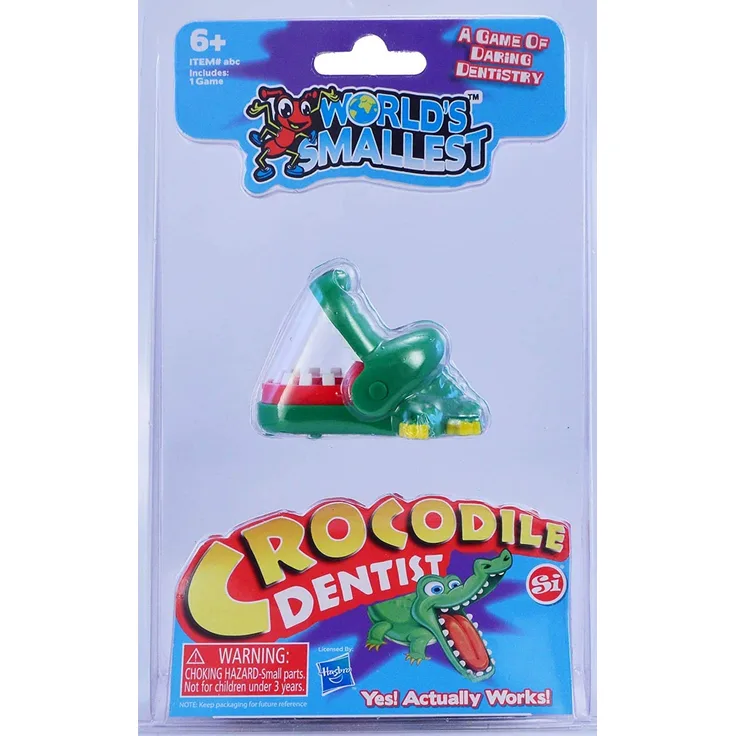 reisespiel Crocodile Dentist 7,6 cm