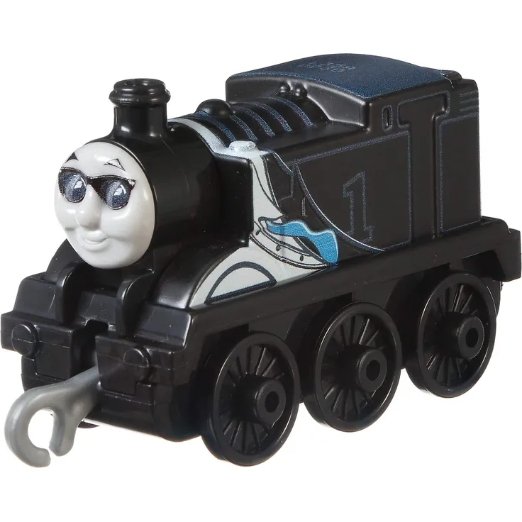 Thomas und seine Freunde GFF08 Track Master Push Along Metall Special Edition Secret Agent Thomas Lokomotive
