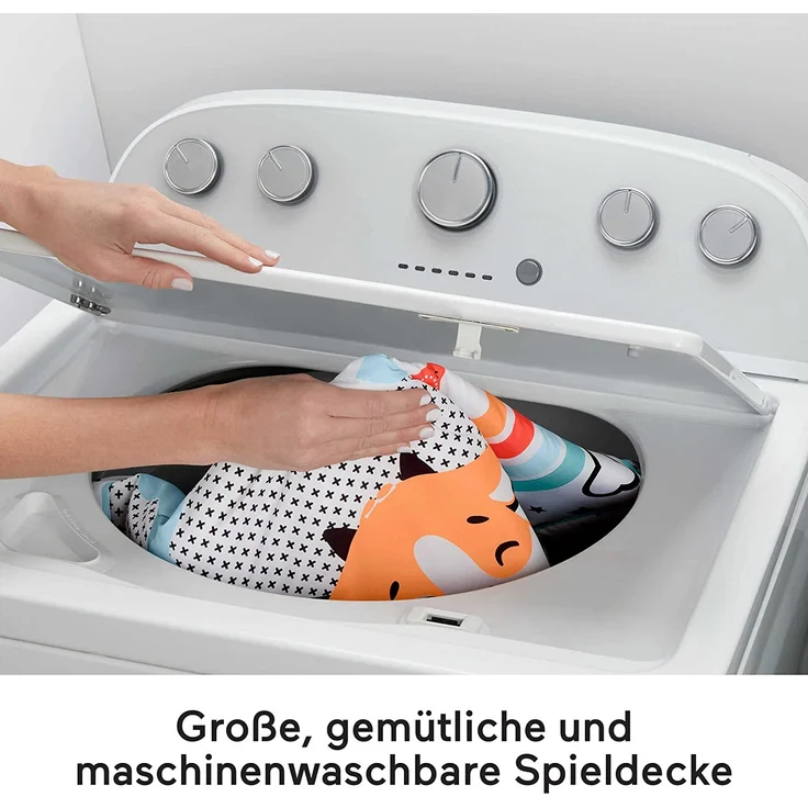 Fisher-Price Tierfreunde Kontrast-Spieldecke – Bild 5