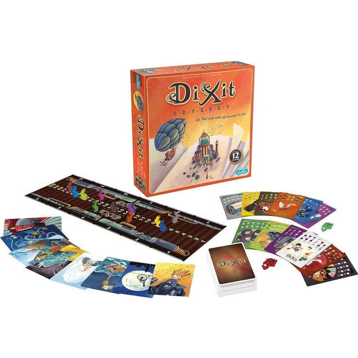 Libellud Asmodee Dixit Odyssey | Grundspiel | Familienspiel | Kartenspiel | 3-12 Spieler | Ab 8+ Jahren | 30+ Minuten | Deutsch – Bild 4