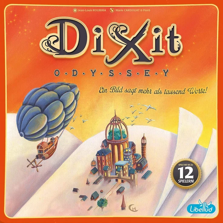 Libellud Asmodee Dixit Odyssey | Grundspiel | Familienspiel | Kartenspiel | 3-12 Spieler | Ab 8+ Jahren | 30+ Minuten | Deutsch – Bild 2