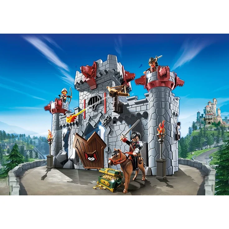 Playmobil 6697 - Burg des Schwarzen Barons zum Mitnehmen – Bild 2