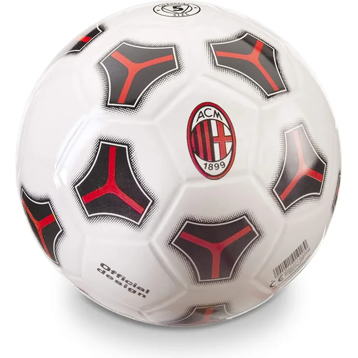 Mondo Fußball A.C Toys Milan PVC Kinder/Kinder x Tango PVC x Farbe: weiß/rot/schwarz x 02074