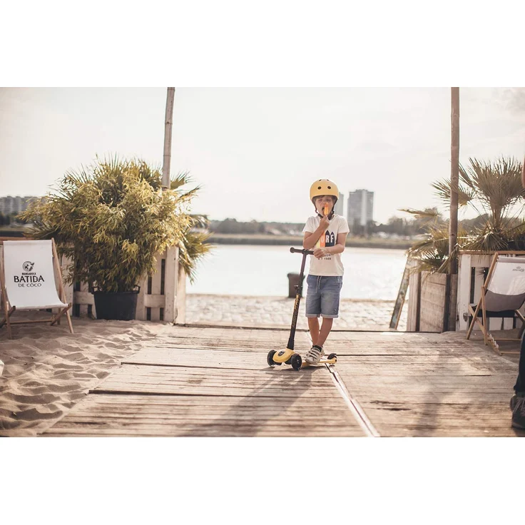 Scoot and Ride Scooter Highwaykick 3 LED lemon – Bild 5