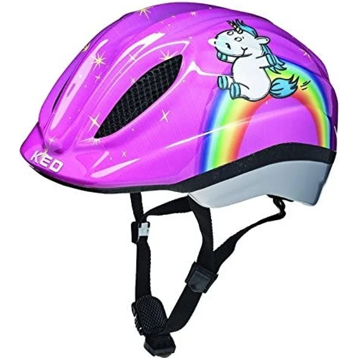 Bike Fashion Kinderhelm Einhorn Pink Gr. M 52-57 cm