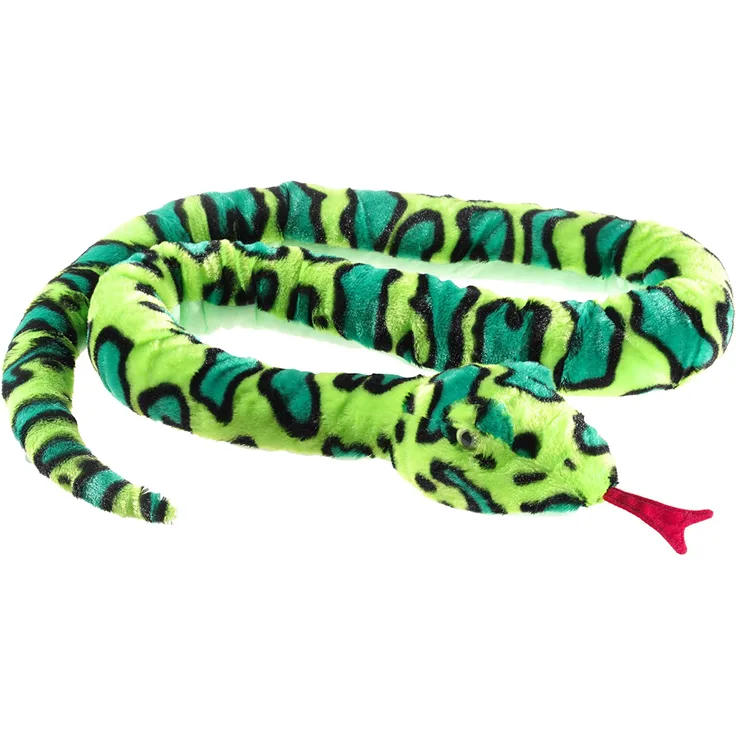 Heunec 302679 Misanimo Schlange 180 cm, Grün