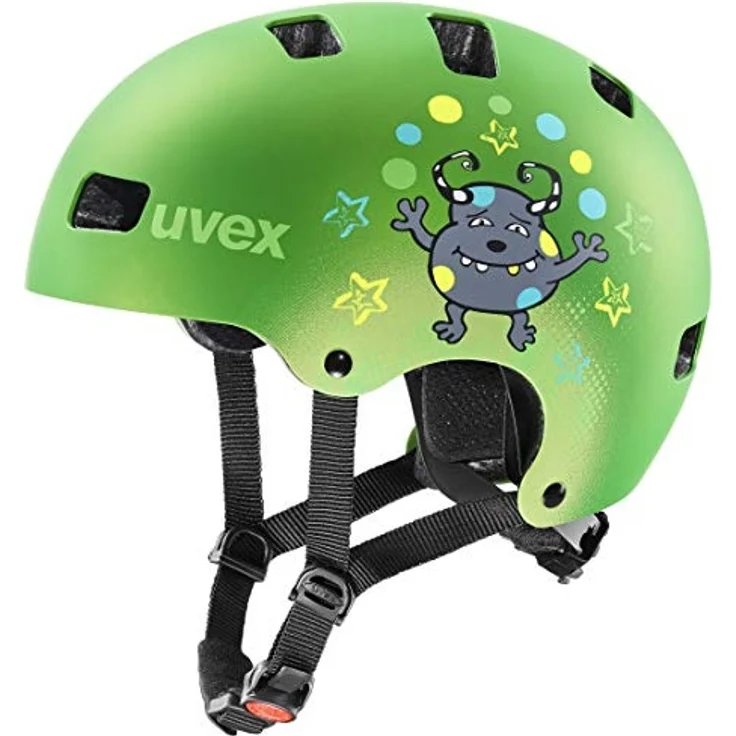 Uvex Unisex Kinder Kid 3 cc Kinderfahrradhelm, green mat, 55-58 cm – Bild 1