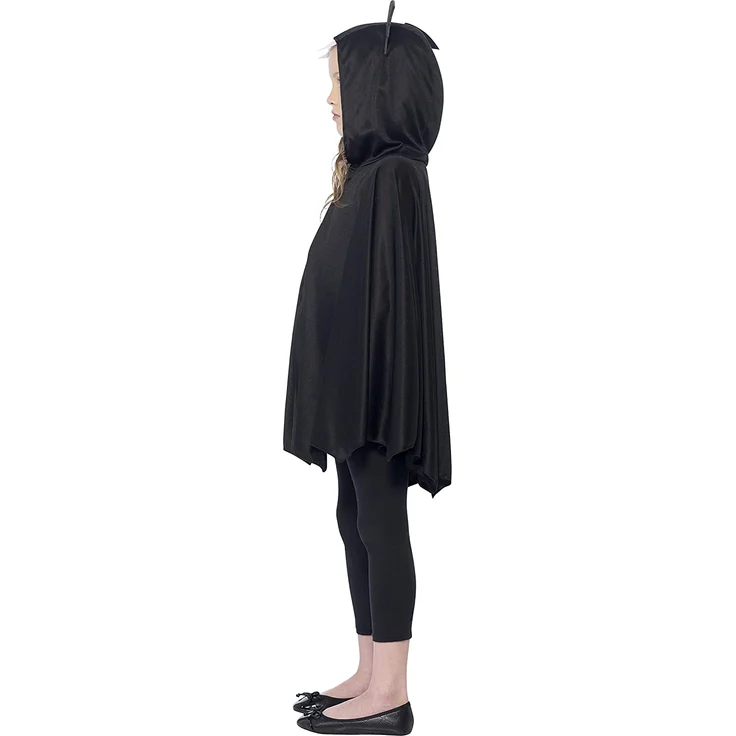 Halloween! Smiffys Umhang Fledermaus, Schwarz – Bild 5