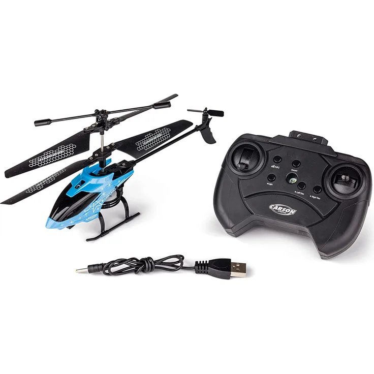 RC fjernstyret helikopter begyndermodel Carson RC Sport Tyrann 230 225 mm RtF