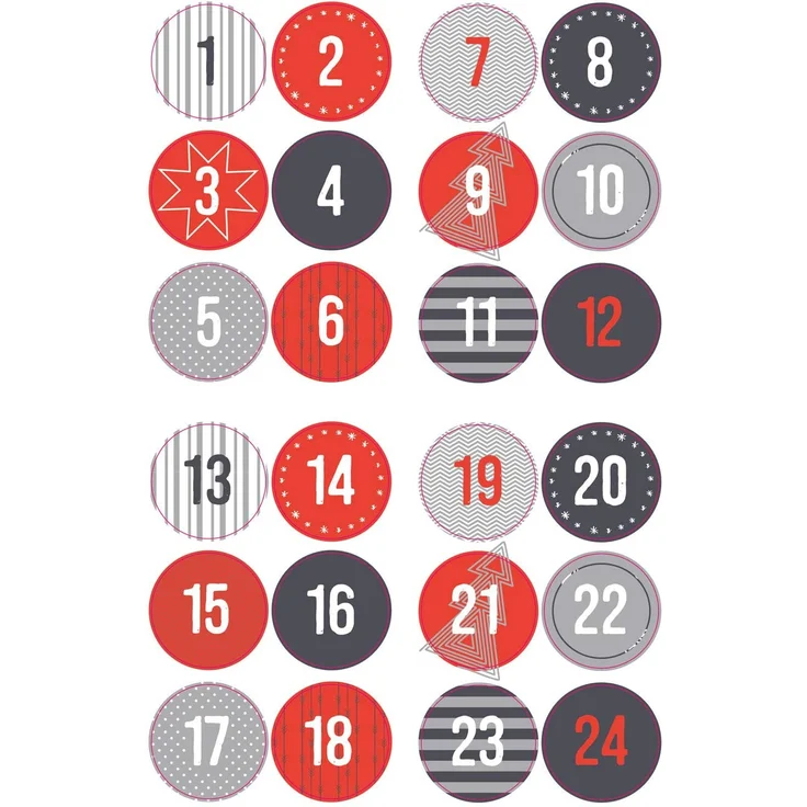 Adventskalender 24 Adventstütchen Style – Bild 4