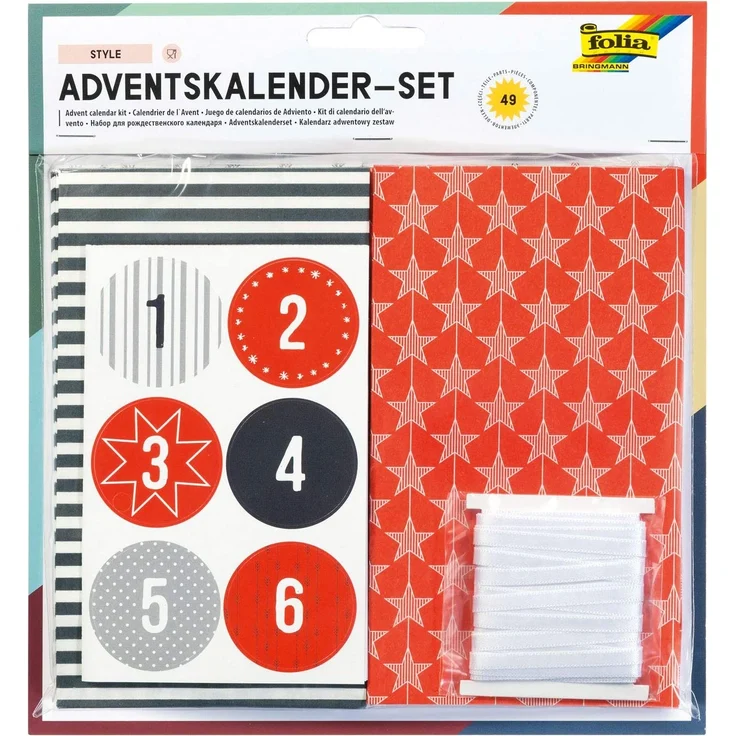 Adventskalender 24 Adventstütchen Style – Bild 1