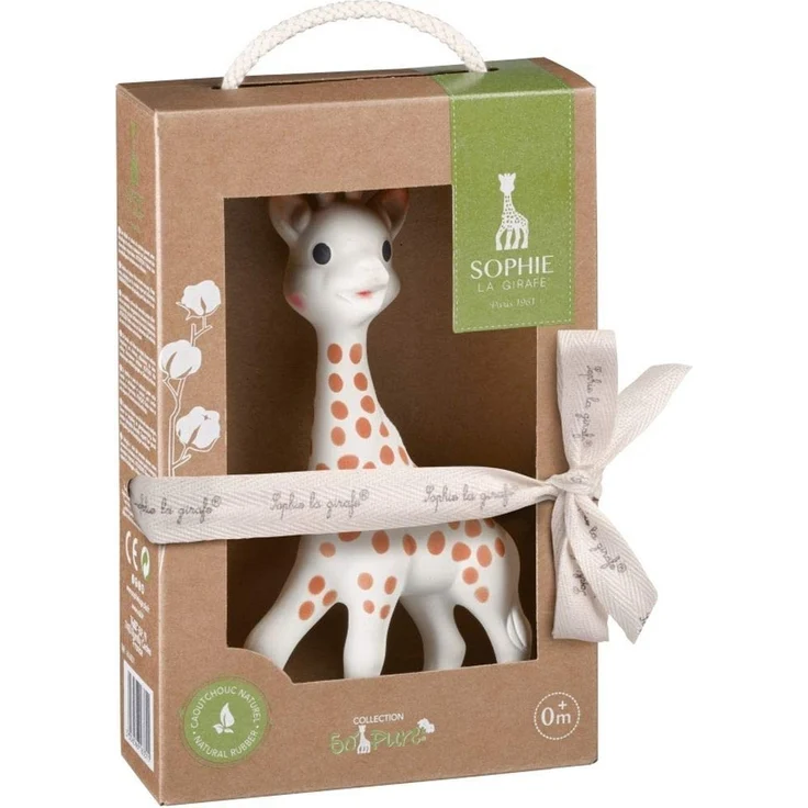 Sophie la girafe So 'Pure Naturkautschuk im Geschenkkarton – Bild 1