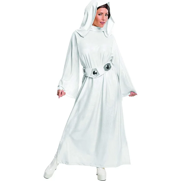 Rubie's Offizielles Damen Star Wars Prinzessin Leia-Kostüm, Erwachsenen-Kostüm – XS