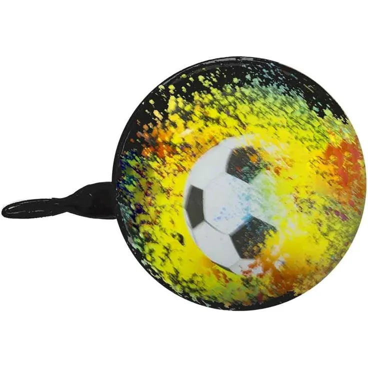 bbeBells Fahrradklingel Fußball schwarz