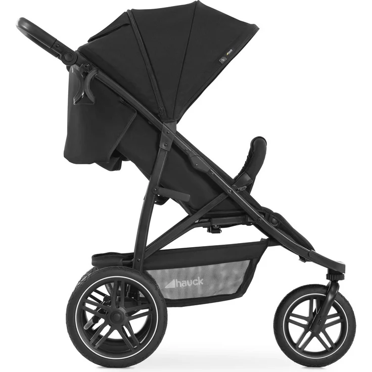 Hauck Dreirad Buggy Rapid 3R bis 25 kg, Großes Sonnenverdeck, Klein Zusammenklappbar, Höhenverstellbar, mit Liegefunktion, Große All Terrain Räder, Getränke Halter, Schwarz – Bild 47