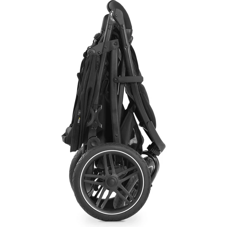 Hauck Dreirad Buggy Rapid 3R bis 25 kg, Großes Sonnenverdeck, Klein Zusammenklappbar, Höhenverstellbar, mit Liegefunktion, Große All Terrain Räder, Getränke Halter, Schwarz – Bild 48