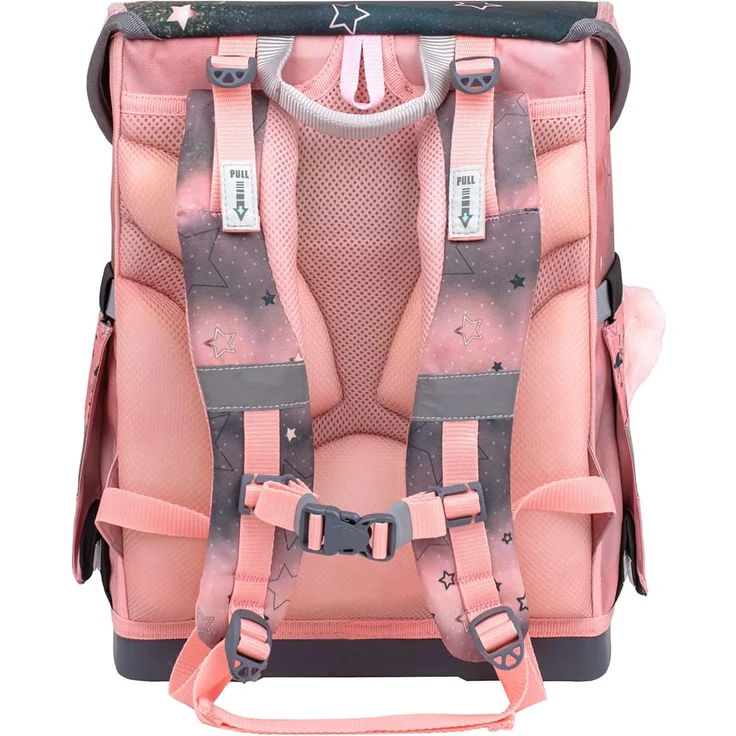 Compact Ballerina Black Pink Schulranzen Set 4 tlg. mit Brustgurt für Mädchen – Bild 5