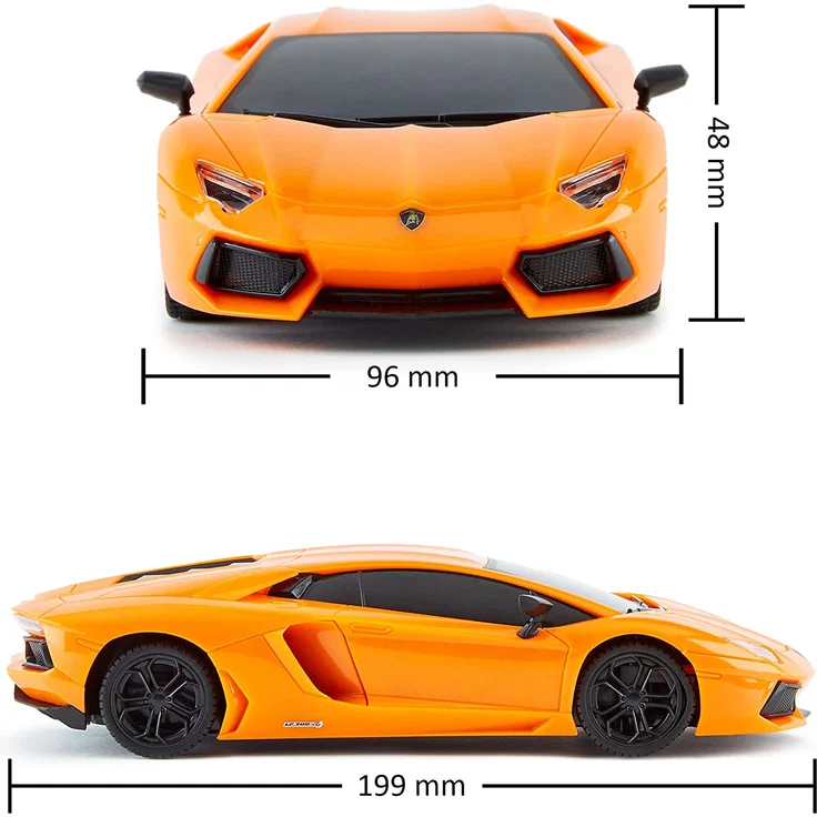 CMJ RC CARS Lamborghini Aventador LP700-4 Offiziell Lizenziertes ferngesteuertes Auto im Maßstab 1:24 mit funktionierenden Lichtern 2. 4Ghz – Bild 2