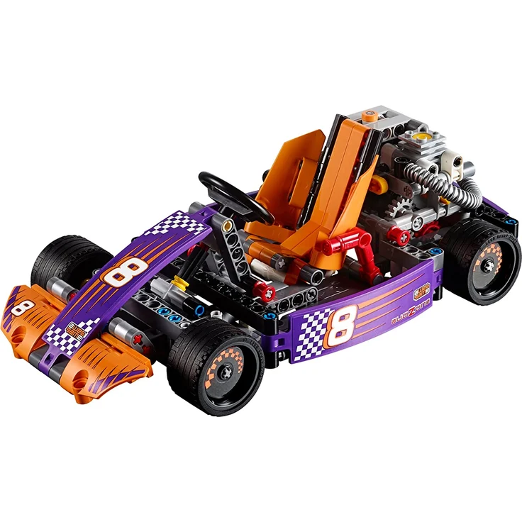 LEGO Technic 42048 - Renn-Kart, Auto-Spielzeug – Bild 4