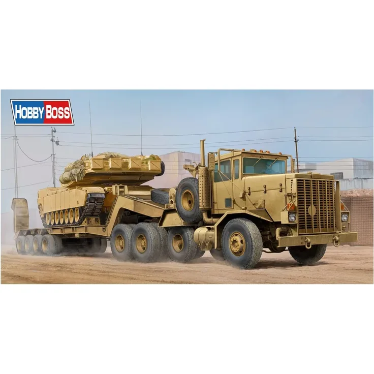 Hobby Boss 85519 M911 C-HET w/m747 Heavy Equipment Semi- Trailer