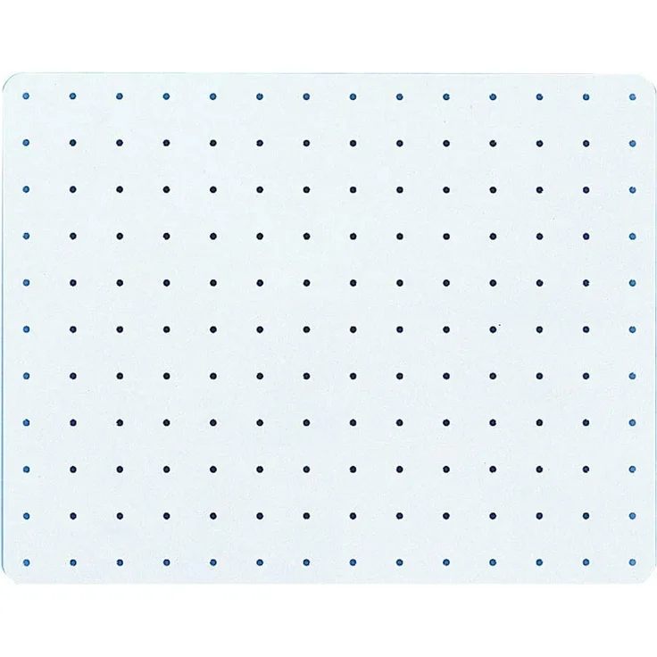 Hama Perlen 9003 Lochplatte Rechteck für 154 Maxi Stick Stecker in transparent, ca. 24 x 19 cm, kreativer Bastelspaß für Groß und Klein