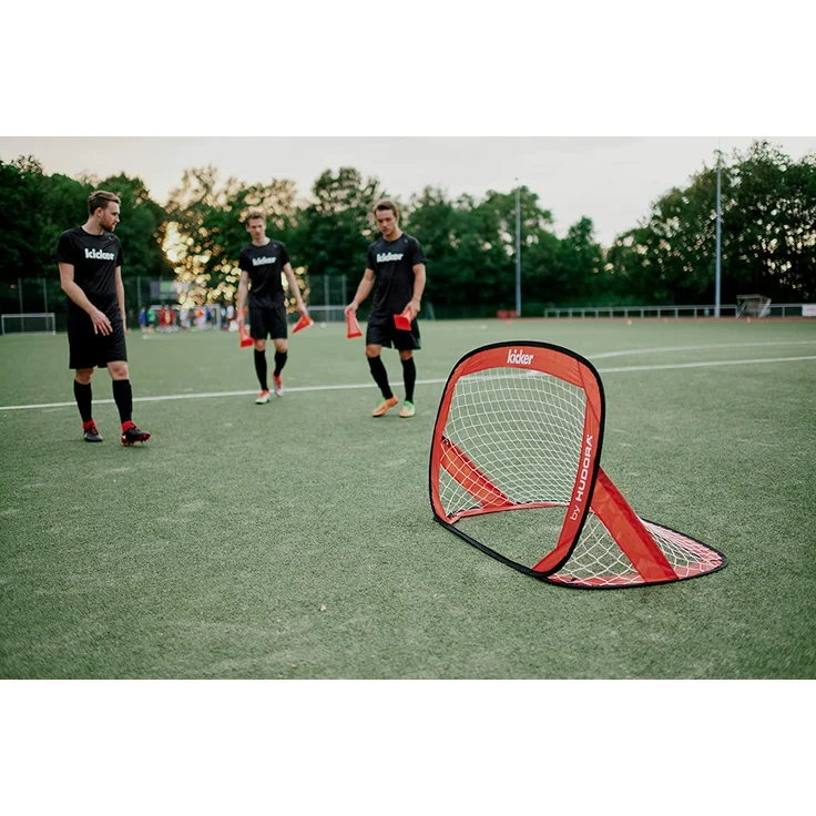 Pop Up Fußballtor kicker Edition 2er Set Maße: ca. 120 x 80 x 80 cm – Bild 2