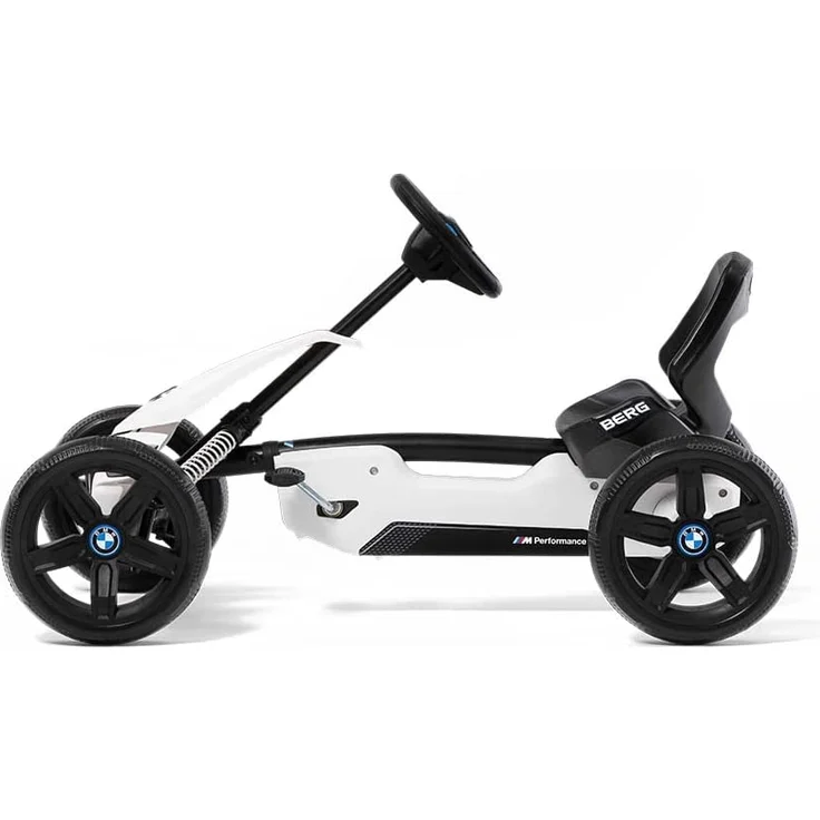 BERG Gokart M 'Reppy BMW', weiß, inkl. Soundbox, ab 2,5 Jahren, max. belastbar bis 40 kg, verstellbarer Sitz – Bild 2