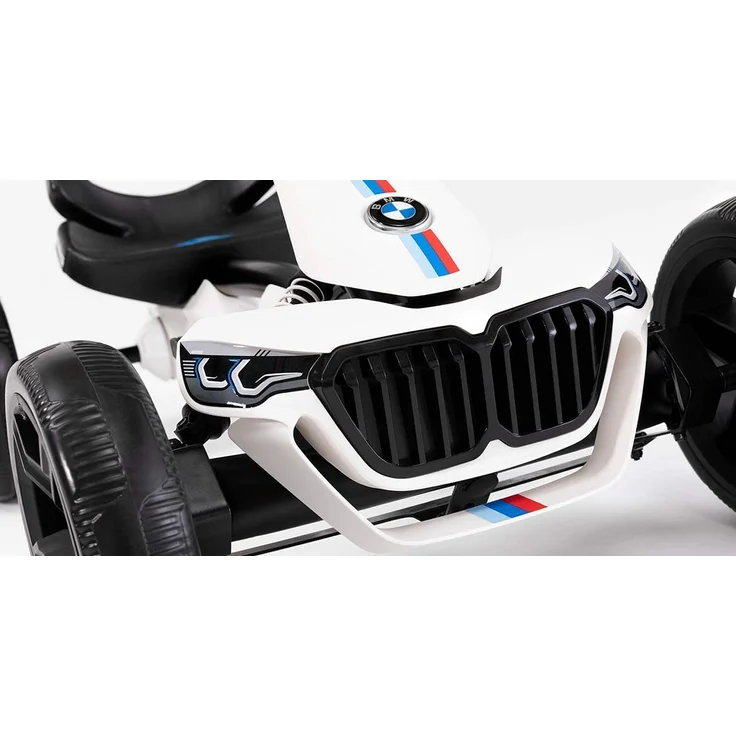 BERG Gokart M 'Reppy BMW', weiß, inkl. Soundbox, ab 2,5 Jahren, max. belastbar bis 40 kg, verstellbarer Sitz – Bild 3