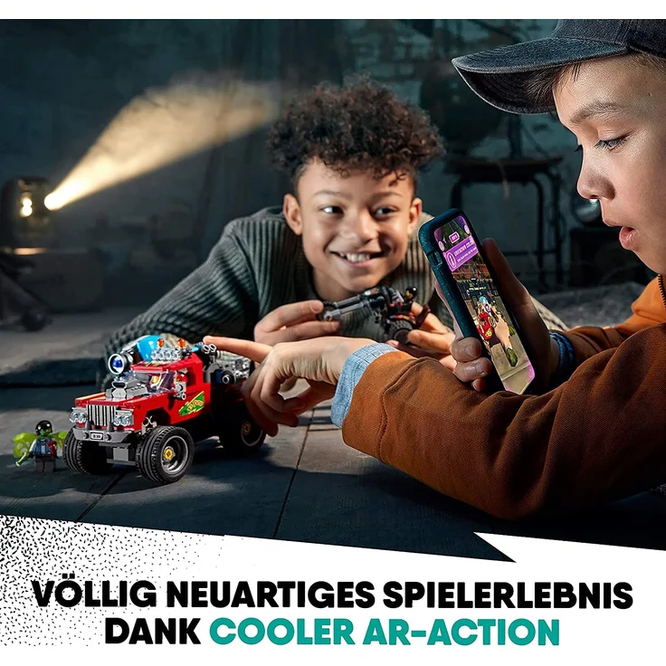 LEGO 70421 Hidden Side EL Fuego´s Stunt Truck Kinderspielzeug, Augmented Reality Funktionen – Bild 2