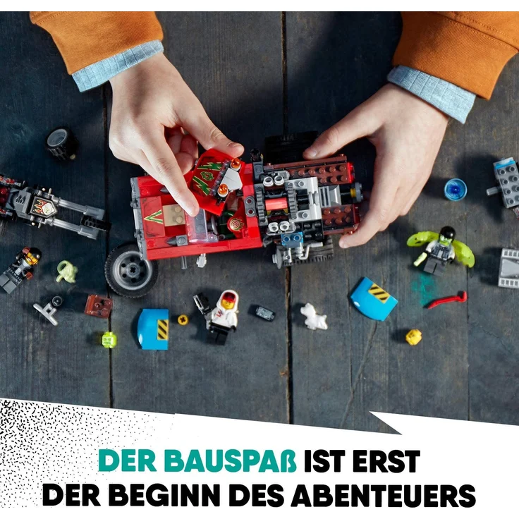 LEGO 70421 Hidden Side EL Fuego´s Stunt Truck Kinderspielzeug, Augmented Reality Funktionen – Bild 5
