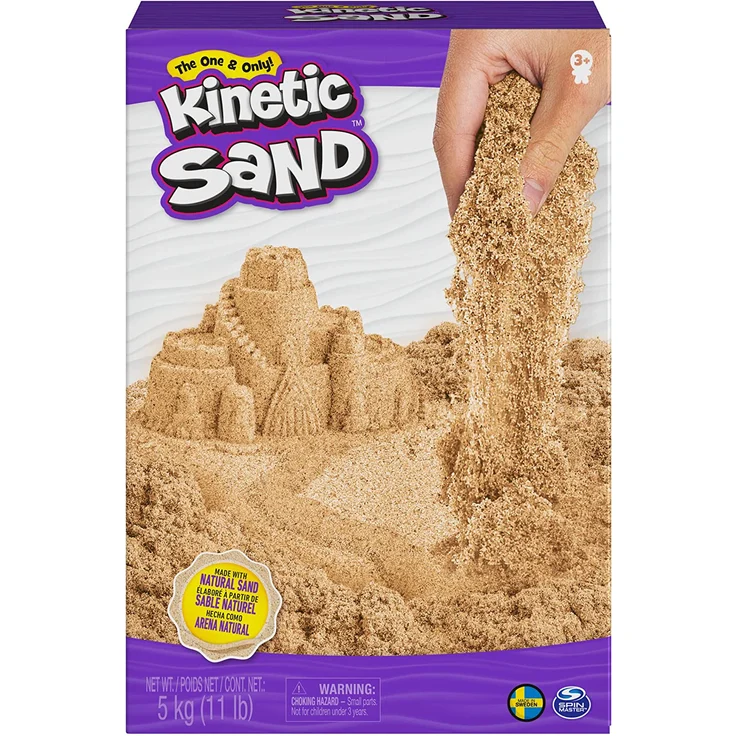 SPIN MASTER KINETIC SAND Kinetic Brown Sand 5 kg - Preisvergleich – Bild 1