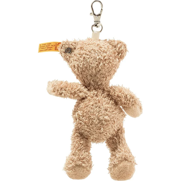 Steiff - Teddybären - Teddybären für Kinder - Schlüsselanhänger Fynn Teddybär, beige, 12cm – Bild 3