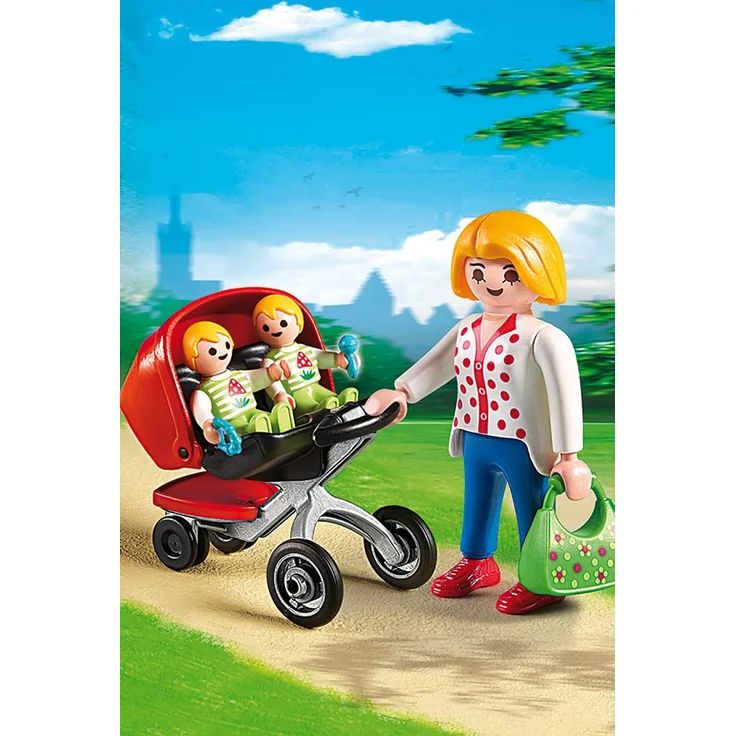 Playmobil - City Life - In der KiTa: Zwillingskinderwagen – Bild 3