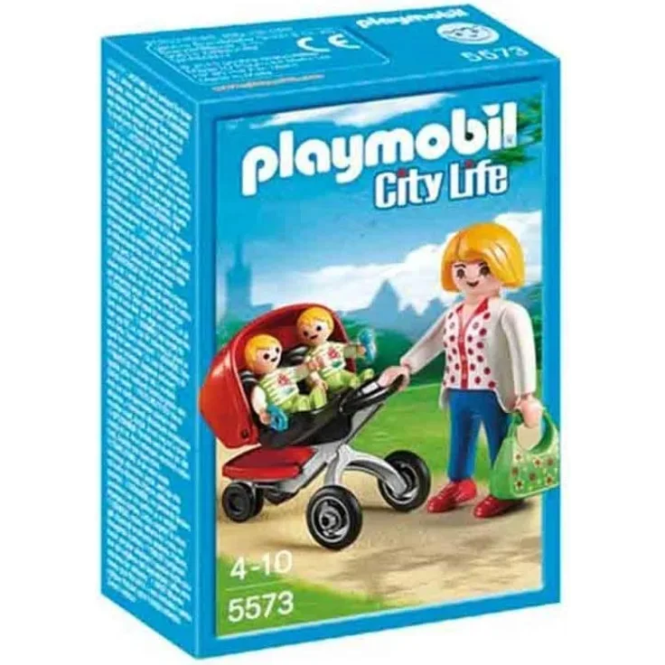 Playmobil - City Life - In der KiTa: Zwillingskinderwagen