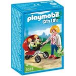 Playmobil - City Life - In der KiTa: Zwillingskinderwagen