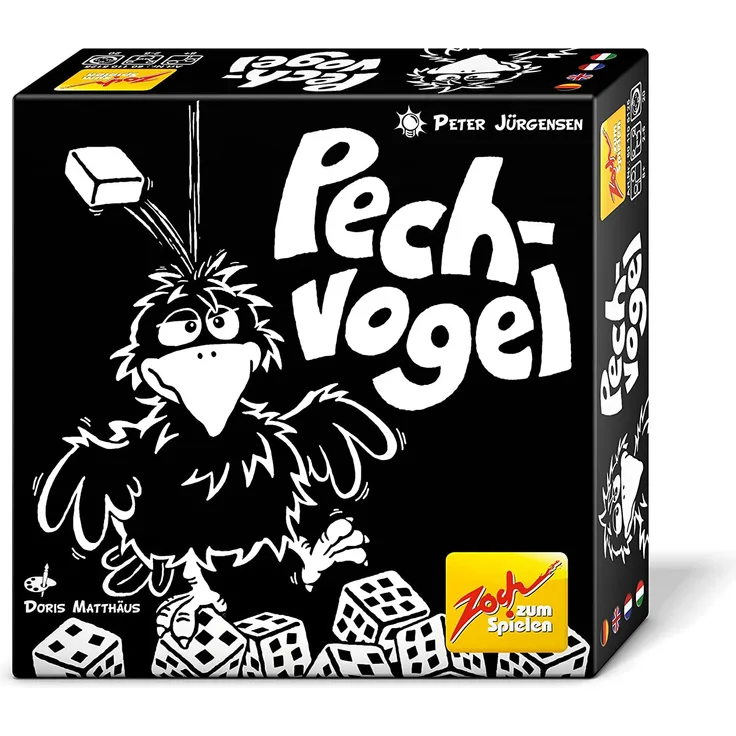 Zoch 601105125 Pechvogel, Würfelspiel, Mehrfarbig, One Size