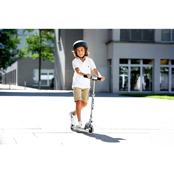 Micro Scooter Sprite Silver matt LED SA0216 – Bild 7