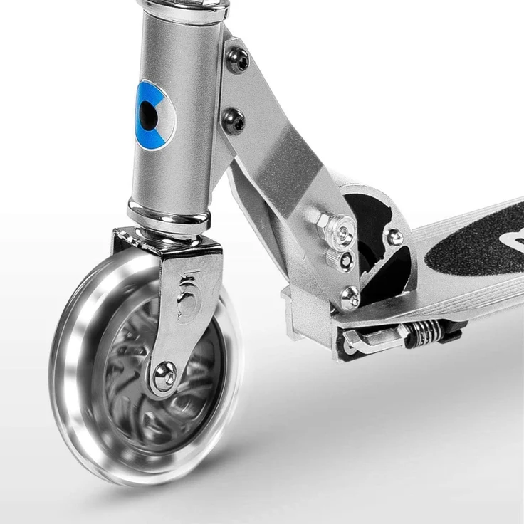 Micro Scooter Sprite Silver matt LED SA0216 – Bild 3