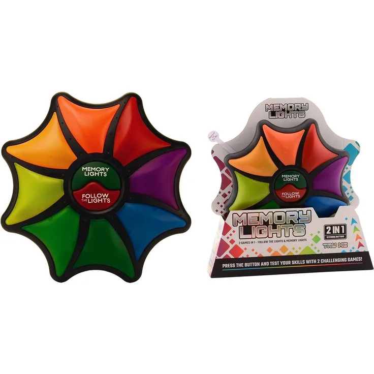 Memory & follow me Star game mit Licht und Sound