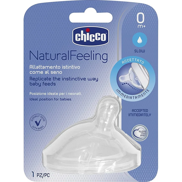 Chicco Silikonsauger Step UP New augfluss 1 Stück – Bild 2