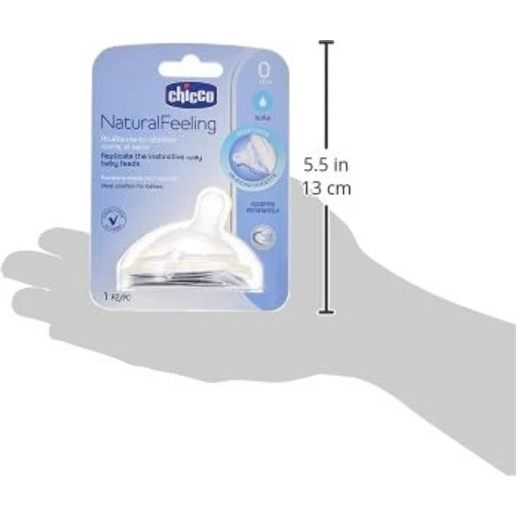 Chicco Silikonsauger Step UP New augfluss 1 Stück – Bild 4