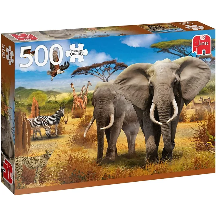 puzzle African Savannah 500 Teile