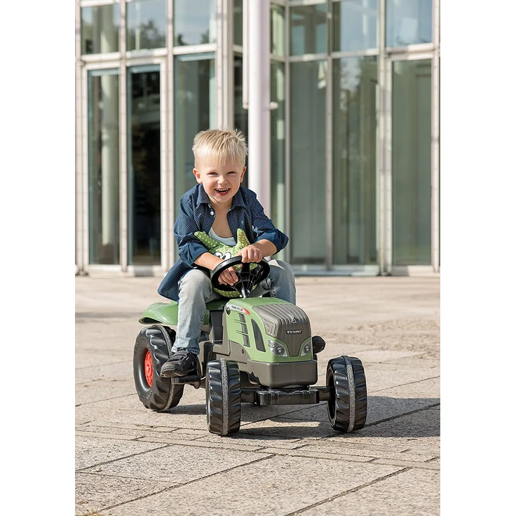 Rolly Toys rollyKid Fendt 516 Vario Trettraktor (mit Anhänger, Alter 2,5-5 Jahre, Heckkupplung, Drehschemellenkung) 013166 – Bild 3
