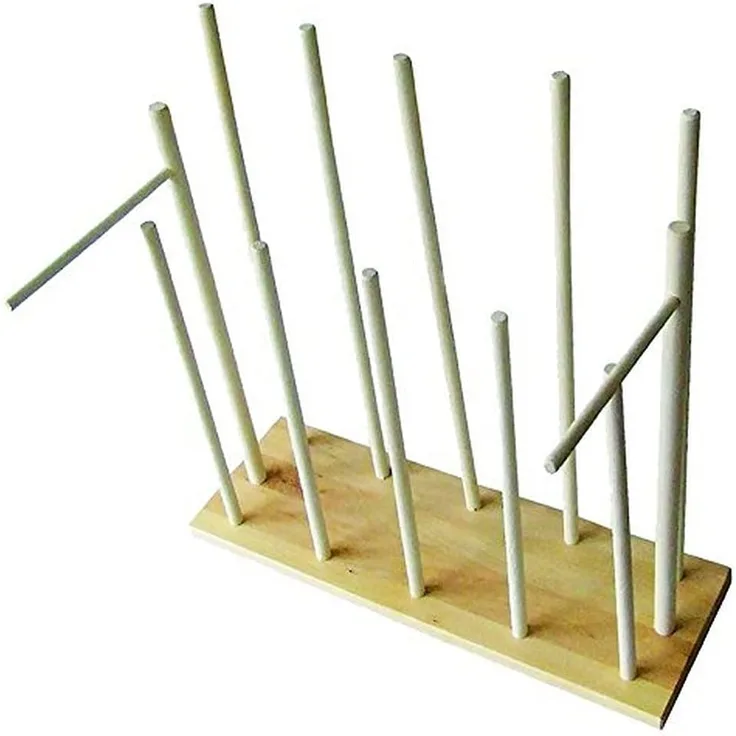 Goki Displayständer für Handpuppen Puppenständer Puppe Kinderzimmer Ständer Holzständer