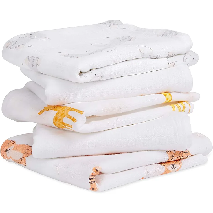 aden® Spucktücher safari 5er Pack