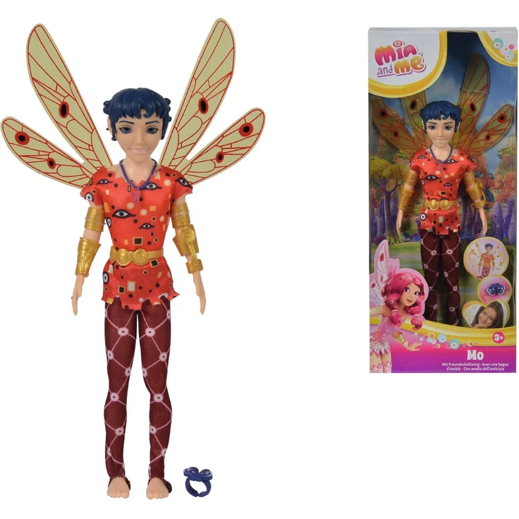 Simba 109480091 – Mia and Me neue Puppe Mo mit Glasaugen – Bild 4