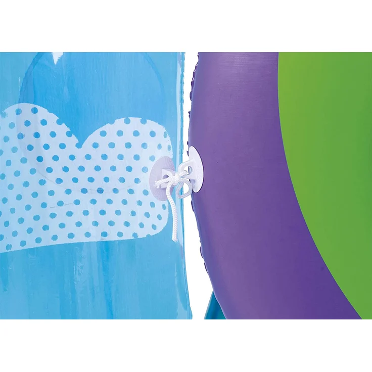 Bestway Hüpfburg Regenbogen Maße aufgeblasen: 175 x 173 x 137 cm (LxBxH) – Bild 5