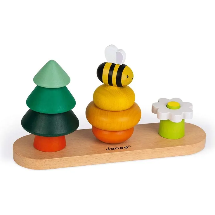 Janod-WWF® Stapelspiel Wald 3 Figuren